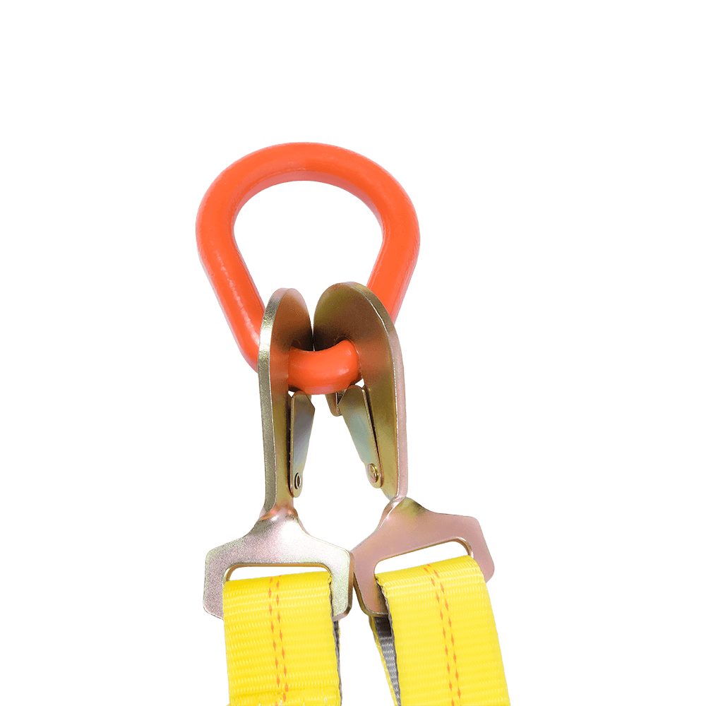 خطاف ربط على شكل حرف J بتصميم حزام على شكل حرف V خطاف متعدد النقاط RTJ للاستخدام في شاحنات السحب
