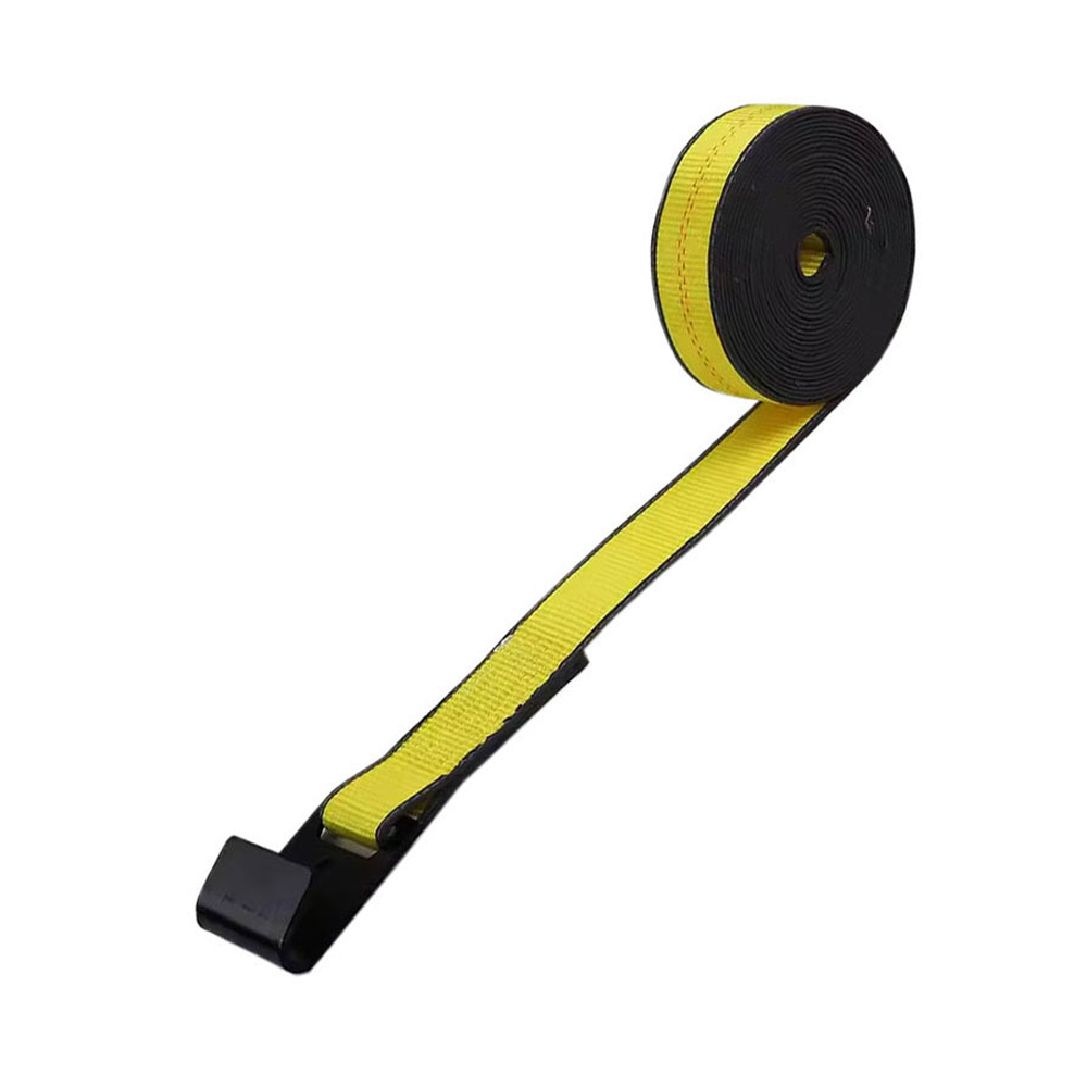 حزام ونش مقطورة عالي التحمل مقاس 2 × 30 بوصة مع خطاف مسطح