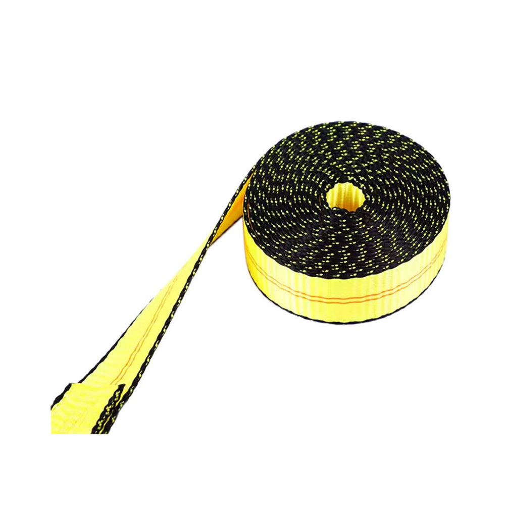 حزام ونش مقطورة عالي التحمل مقاس 2 × 30 بوصة مع خطاف مسطح