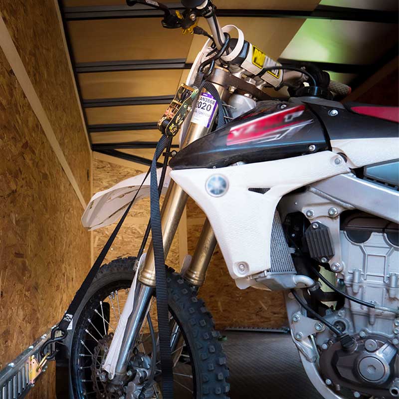 حزام سقاطة صغير للدراجة النارية مقاس 1 بوصة × 7 بوصة مع خطافات صغيرة