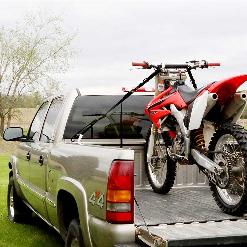 حزام سقاطة صغير للدراجة النارية مقاس 1 بوصة × 7 بوصة مع خطافات صغيرة