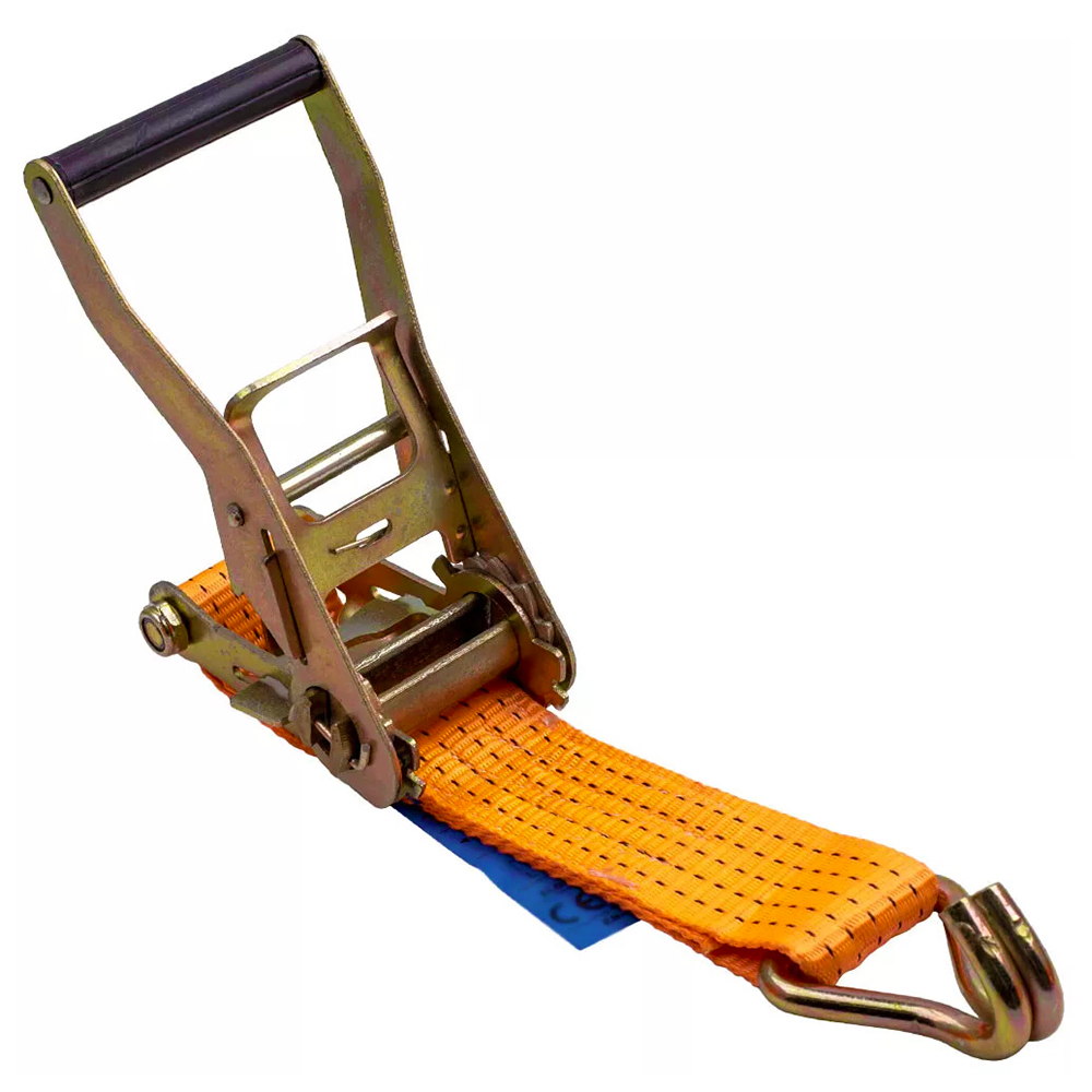 حزام تحميل لربط البضائع بشاحنة نقل ثقيلة من البوليستر مقاس 50 مم 5 طن