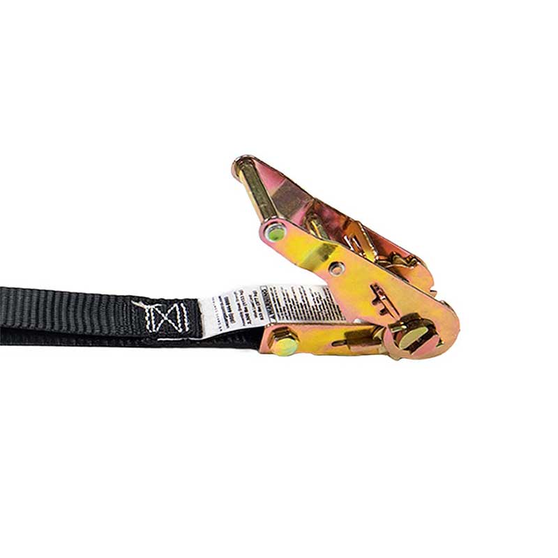 1''X 6' دراجة نارية عالية المتانة حزام السقاطة لأسفل مع حلقة مخيطة 12 بوصة