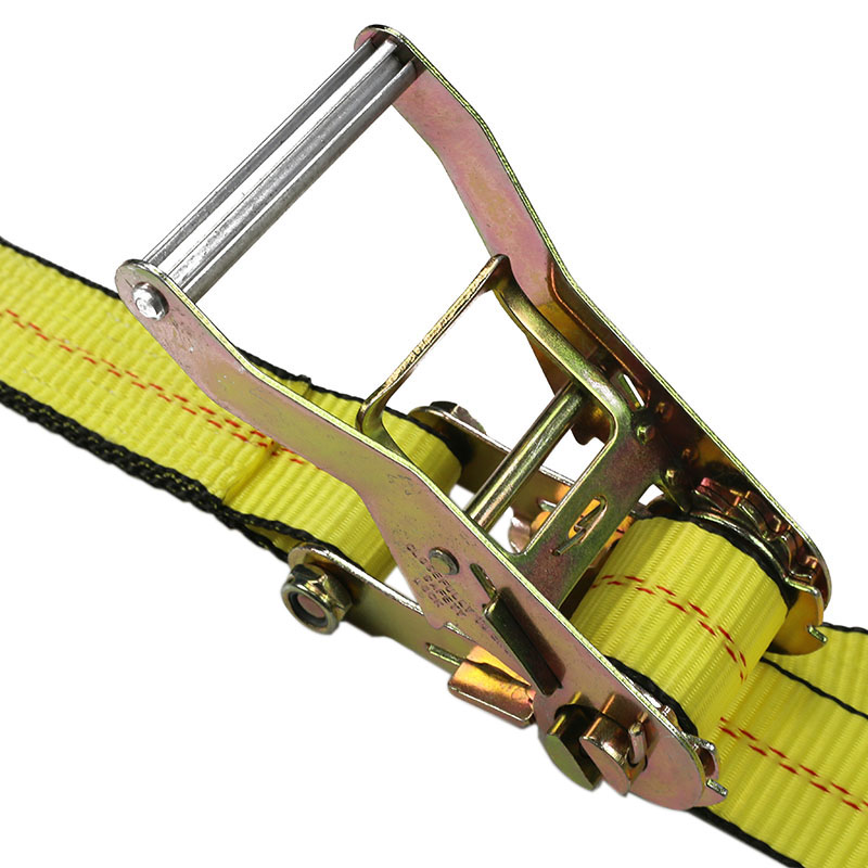 حزام بسقاطة للمقطورة بحواف سوداء متينة مقاس 5 سم مع خطافات ملتوية