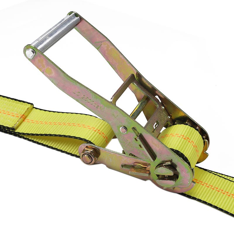 أشرطة سقاطة بخطاف مسطح مقاس 2 بوصة لتأمين تحميل شاحنة المقطورة