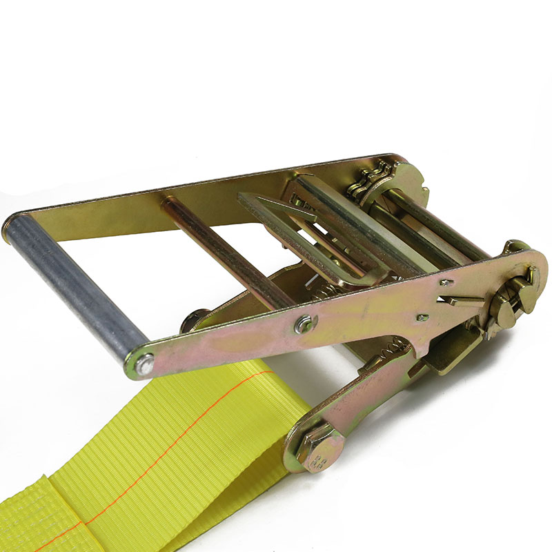 أشرطة ربط البضائع من البوليستر مقاس 4 بوصات للمقطورات المسطحة