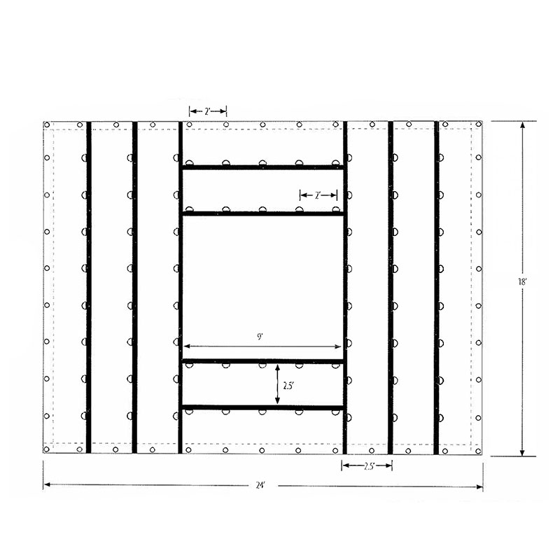 قماش القنب الأسود شديد التحمل
