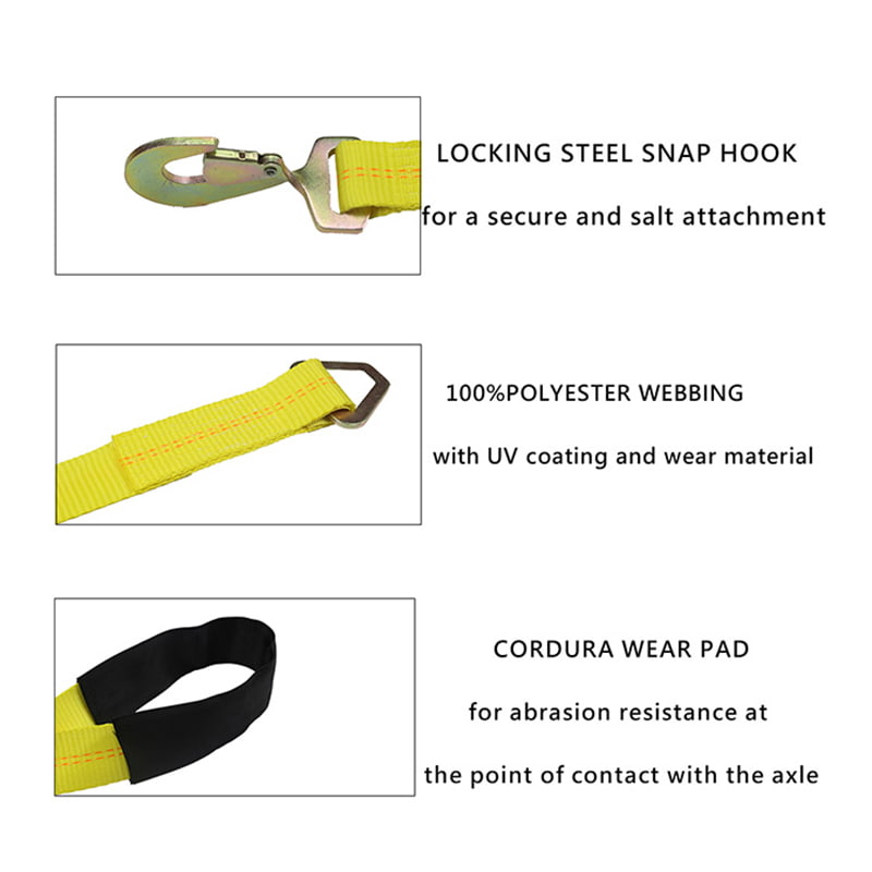 حزام حامل السيارة 10000 رطل عجلة نقل السيارة